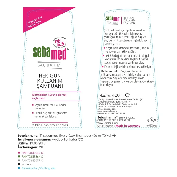 Sebamed Her Gün Kullanım 400 Ml Şampuan - Görsel 6