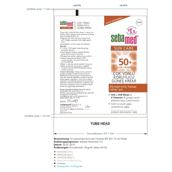 Sebamed Sun Care Çok Yönlü Koruyucu 75 Ml 50 Faktör Güneş Kremi - Görsel 7