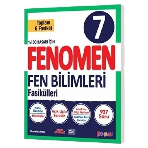 Fenomen Okul Yayınları 7. Sınıf Fen Bilimleri Fasikülleri (6 Fasıkül) - Görsel 2