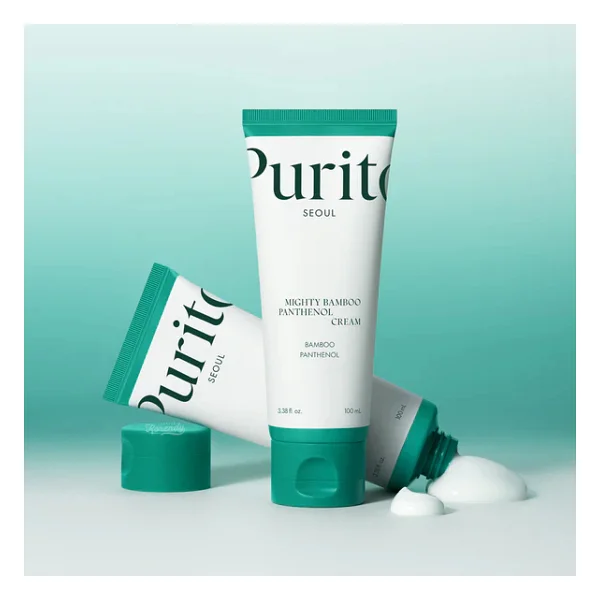 Purito Mighty Bamboo Panthenol Cream Güçlendirici Ve Nemlendirici Bambu Özlü Ve Pantenollü Nemlendirici Yüz Kremi 100 Ml - Şeffaf - Görsel 7