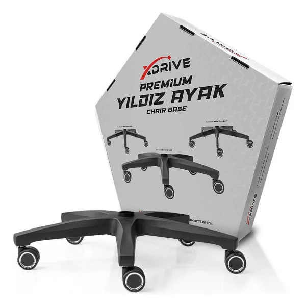 Xdrive Premium Poliamid Ayak Siyah (Tekerlek Dahil) - Görsel 8