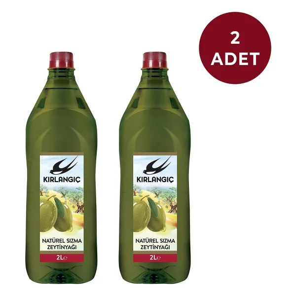 Kırlangıç Naturel Sızma Zeytinyağı 2 Lt X 2 - Görsel 4