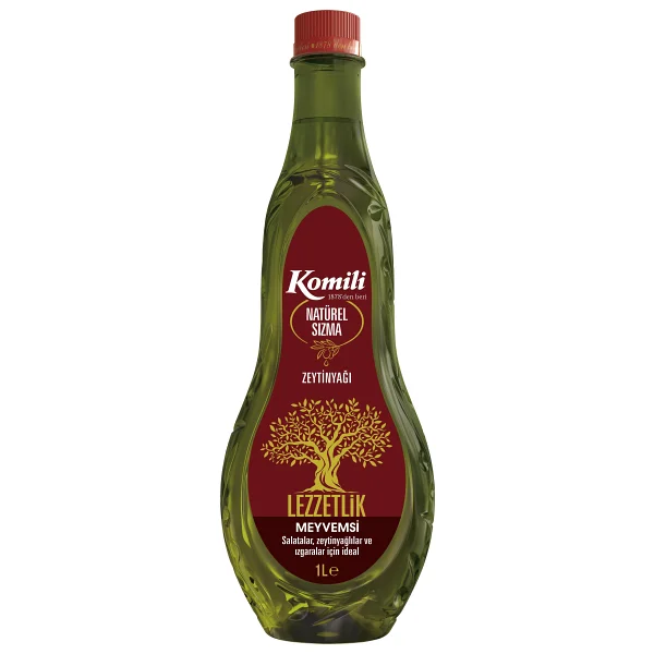 Komili Lezzetlik Natürel Sızma Zeytinyağı 1 lt - Görsel 4