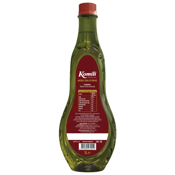 Komili Lezzetlik Natürel Sızma Zeytinyağı 1 lt - Görsel 5