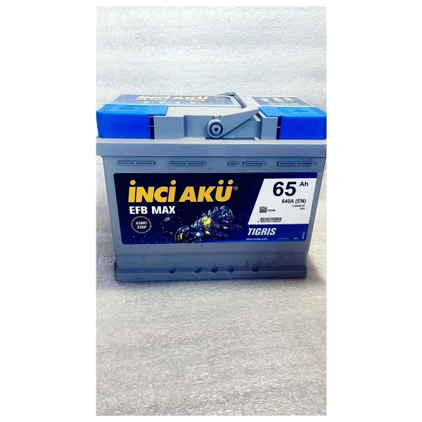 İnci Efb Max Tigris 12 V 65 Ah Start-Stop Akü - Görsel 4