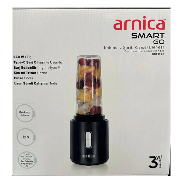 Arnica Smart Go Gh21740 240 W Smoothie Blender - Görsel 10