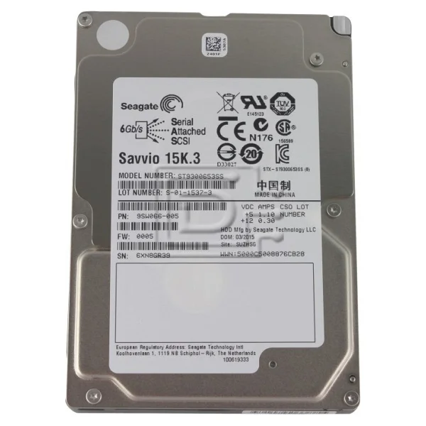Seagate St9300653ss 300-GB 15k 2.5 6g Dp Sas HDD - Görsel 2