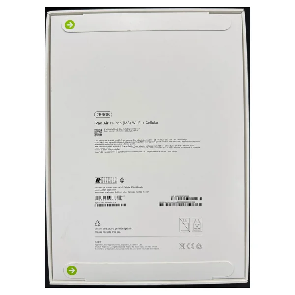 iPad Air M3 Wi-Fi + Cellular 256 GB 11" Tablet - Görsel 8