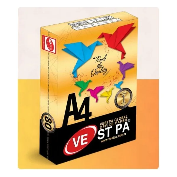 Vestpa A4 Fotokopi Kağıdı 80 Gram 2500 Adet - Beyaz - Görsel 3