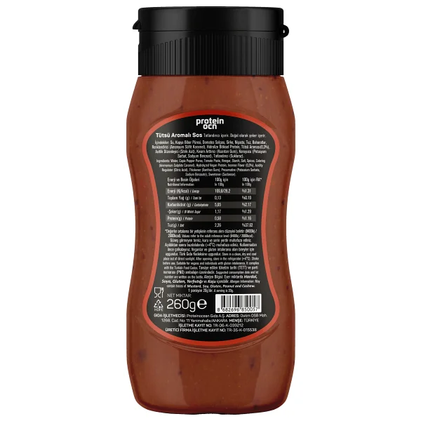 Proteinocean Bbq Sos 260 Gr - Görsel 4