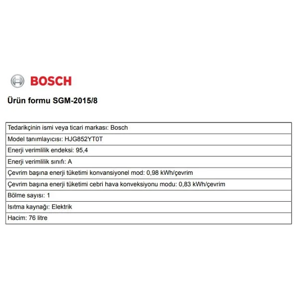 Bosch Siyah 3 Lü Ankastre Set 382 ( Hjg852yt0t - Pop7c6p30o - Dwk66pj60t ) 67cm Ocak - 3d Fry Hava İle Kızartma - Görsel 6
