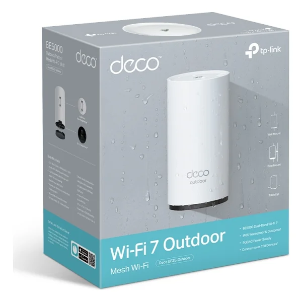 Tp-Link Deco Be25-Outdoor 3600 Mbps Router - Görsel 10