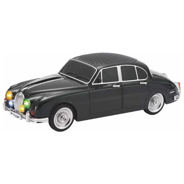 Wster Ws-596 Siyah Araba Nostaljik Radyo - Görsel 3