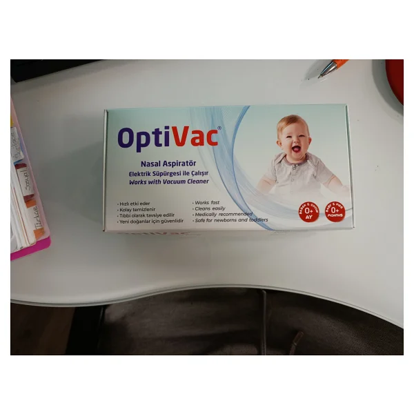 Optinell Optivac Bebek Burun Aspiratörü Elektrik Süpürgesi İle Çalışabilen - Görsel 9