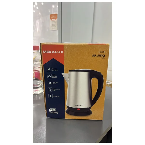 Mekalux Uk-03 Çelik Kettle - Inoks - Görsel 7