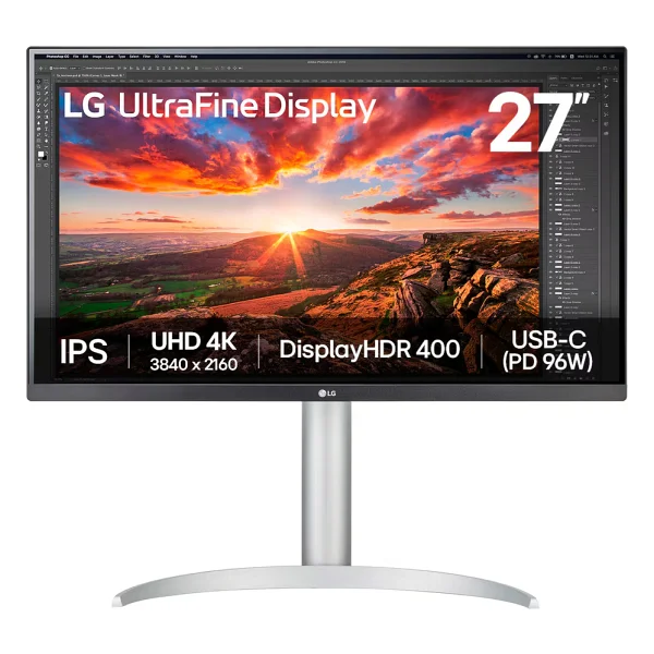 Lg Ultrafine 27up850k-W 27" 5 Ms 4K Pivot Ips 60 Hz Monitör - Görsel 9