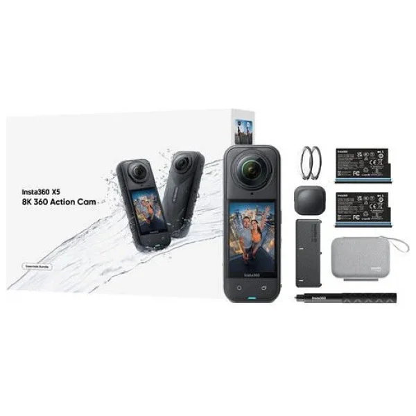 Insta360 X5 Aksiyon Kamerası - Essentials Kit - Görsel 5
