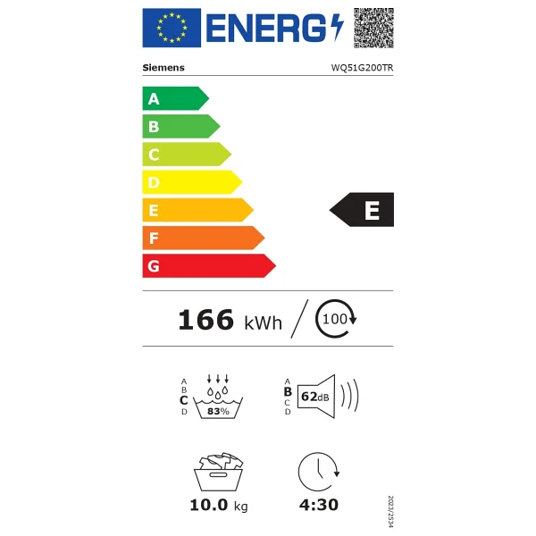 Siemens Wq51g200tr 10 Kg Çamaşır Kurutma Makinesi - Görsel 6