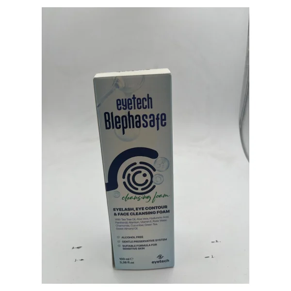 Eyetech Blephasafe 100 Ml Kirpik, Göz Çevresi Ve Yüz Temizleme Köpüğü - Görsel 5