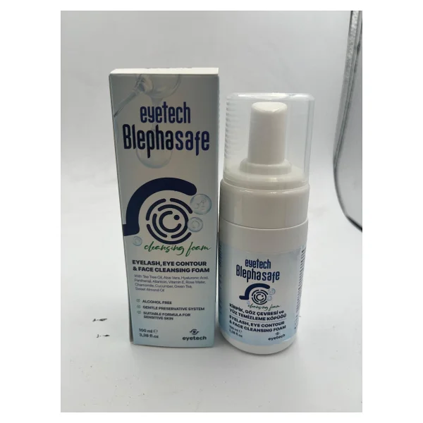 Eyetech Blephasafe 100 Ml Kirpik, Göz Çevresi Ve Yüz Temizleme Köpüğü - Görsel 6