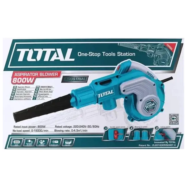 Total Tb2086 800 W Devir Ayarlı Üfleme Makinesi - Görsel 9