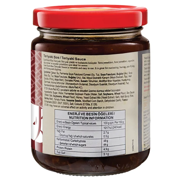 Lee Kum Kee Teriyaki Sos 250 Gr - Görsel 3