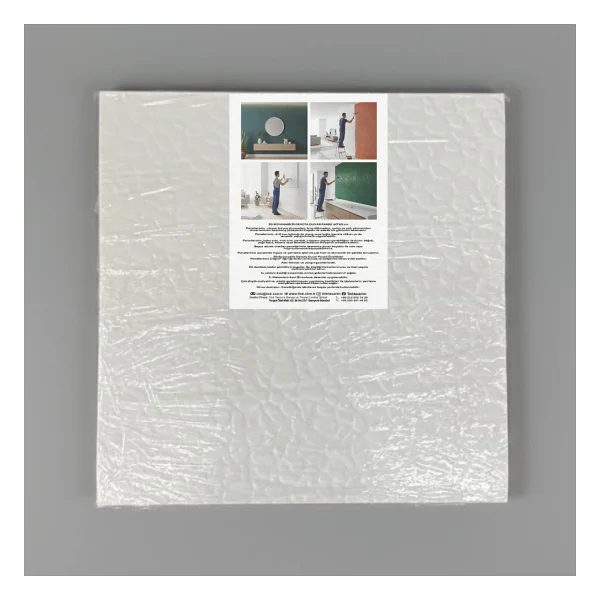 Tink Kendinden Yapışkanlı 3d Duvar Paneli Boyanabilir Dekota 60x60 Cm Geometrik Desenli (4 Adet) - Görsel 9