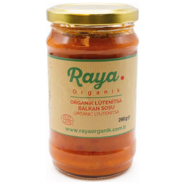 Raya Organik Lütenitsa Balkan Sosu 290 Gr - Görsel 4