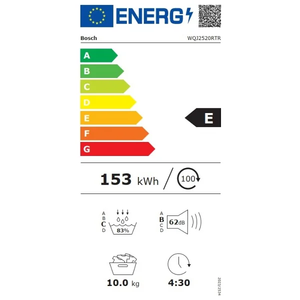 Bosch Wqj2520rtr 10 Kg Çamaşır Kurutma Makinesi - Görsel 6