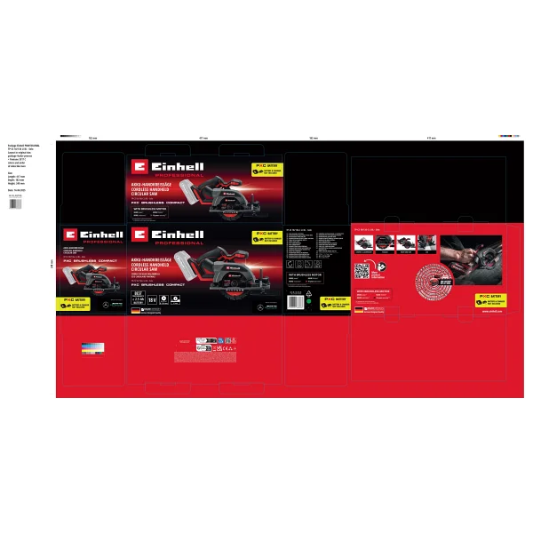 Einhell Tp-Cs 18/136-C Li Bl Aküsüz Daire Testere - Görsel 9