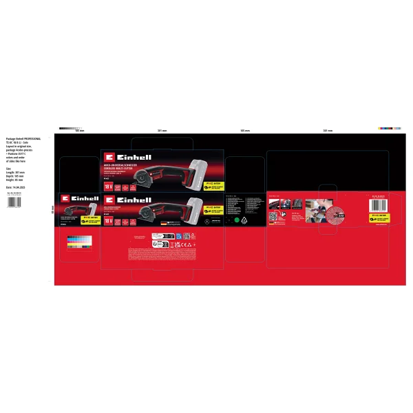 Einhell Te-Uc 18/6 Li Akülü Çok Amaçlı Kesici - Görsel 10