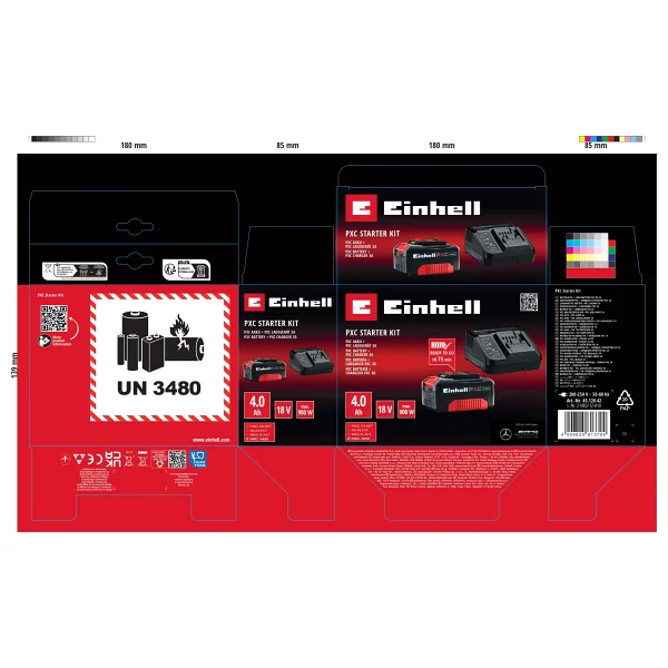 Einhell Tp-CD 18/120 Li Bl + Tp-Ag 12/125 F Li Bl (4,0 Ah Akü Ve Şarj Cihazı Ve Çanta Dahildir) - Görsel 8