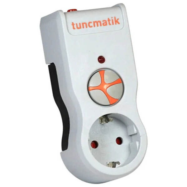 Tunçmatik Ak19019 Tekli Akım Korumalı Priz - Beyaz - Görsel 6