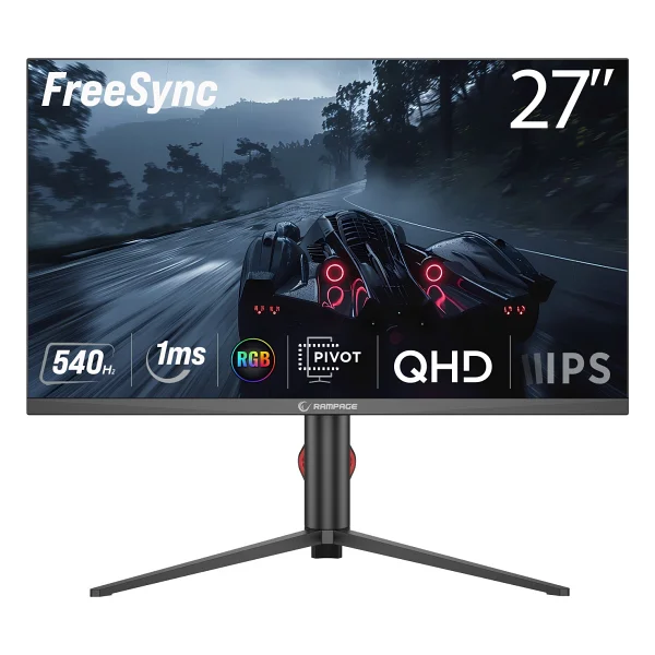 Rampage Ripper Rm27f540f 27" 0.5 Ms Full HD Pivot Ips 540 Hz Oyuncu Monitörü - Görsel 8