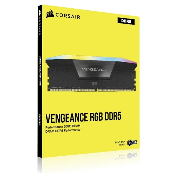 Corsair Vengeance RGB 32 GB (2x16) 5600 MHz Cl36 Cmh32gx5m2b5600z36k DDR5 RAM - Görsel 5