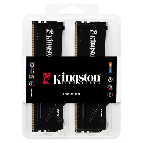 Kingston Fury Beast RGB 32 GB (2x16) 6000 MHz Cl36 Kf560c36bbe2ak2/32 DDR5 RAM - Görsel 4
