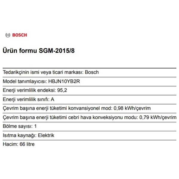 Bosch Siyah Neo Klasik 3 Lü Ankastre Set ( Hbjn10yb2r - Pop6c7o12o - Dwk65aj91r ) - Görsel 6