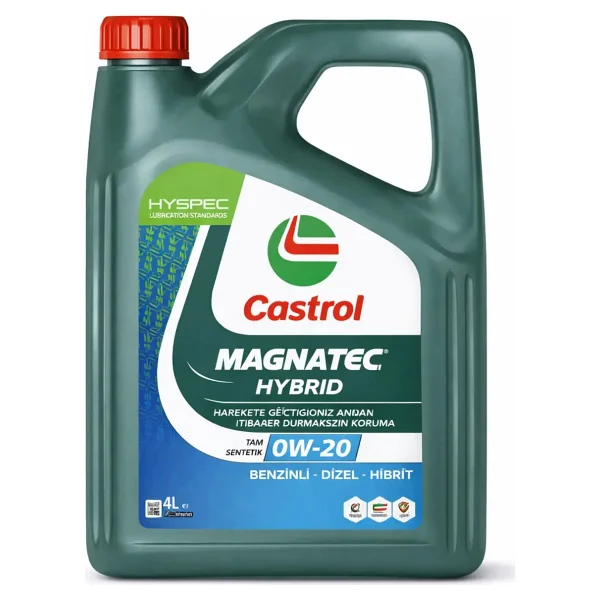Castrol Magnatec Hybrid 0W-20 4 lt Motor Yağı - 2026 - Görsel 3