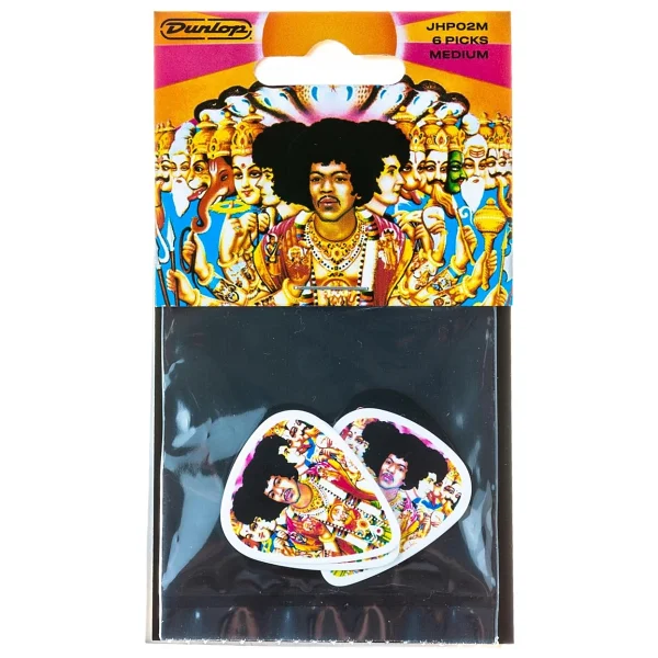 Jim Dunlop Jhp02m Hendrix Bold As Love 6lı Pena - Görsel 3