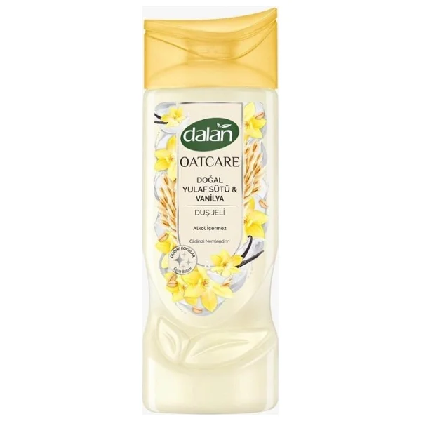 Dalan Oatcare Doğal Yulaf Sütü & Vanilya 450 ml 4 Adet Duş Jeli - Görsel 6