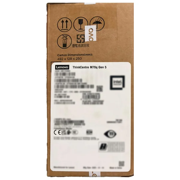 Lenovo Thinkcentre M70q Gen 5 Intel Core İ7-14700t 16gb 512gb SSD Windows 11 Pro Mini Masaüstü Bilgisayar 12tesh46tx 008 - Görsel 10