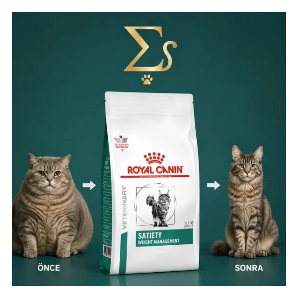 Royal Canin Satiety Weight Management 3.5 Kg Yetişkin Kedi Maması - Görsel 2