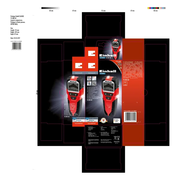 Einhell Tc-Md 50 Dijital Duvar Tarama Cihazı - Görsel 4