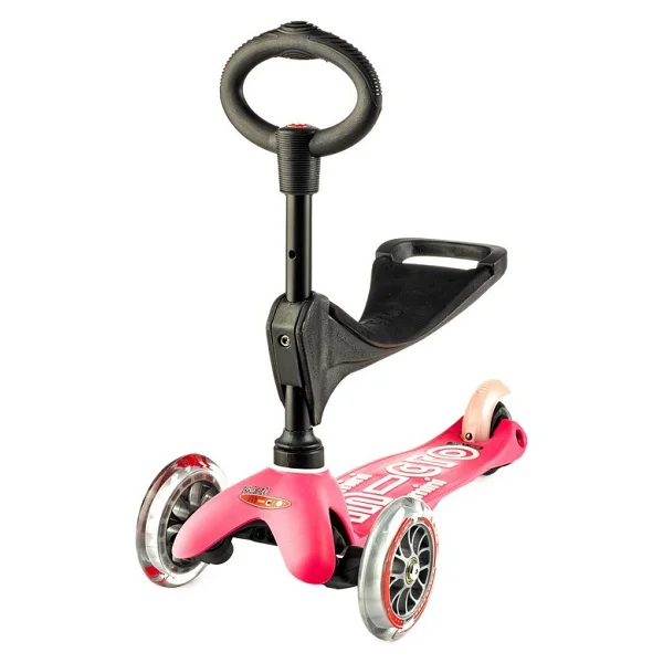 Micro Mini 3 İn 1 Deluxe Mmd014 Mavi 3 Tekerlekli Oturaklı Çocuk Scooter - Görsel 8