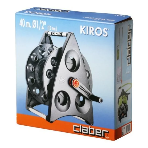 Claber 8921 Kiros Duvara Monte 40 Mt Hortum Makarası - Görsel 5