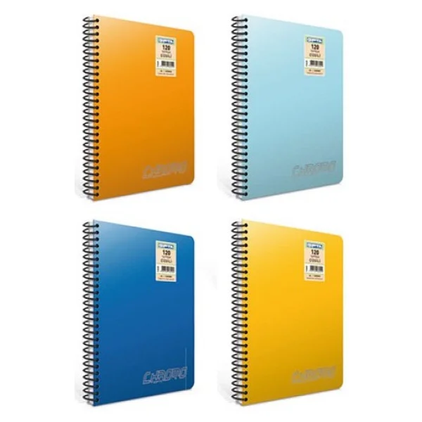 Gıpta Chromo Spiralli A5 100 Yaprak Kareli Defter - Görsel 2