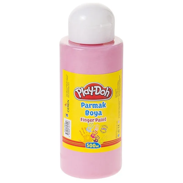 Play-Doh 500 Ml Parmak Boyası Mor - Görsel 4