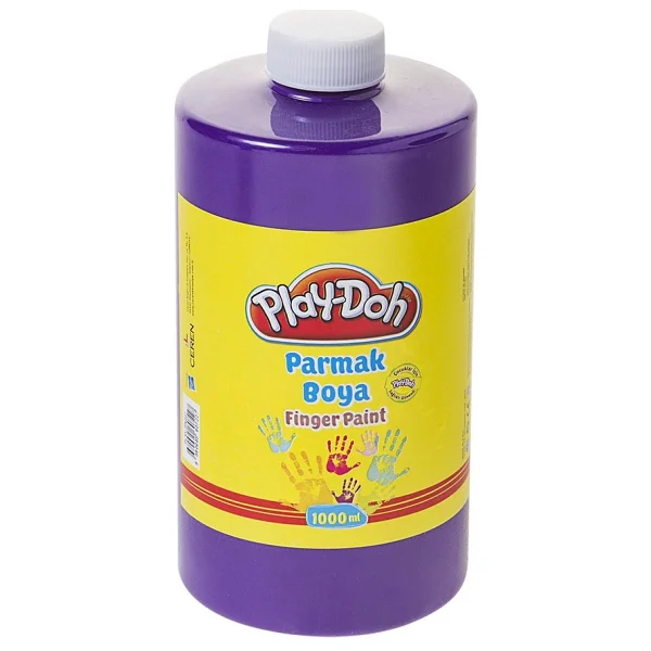 Play-Doh 1000 ml Parmak Boyası Mor