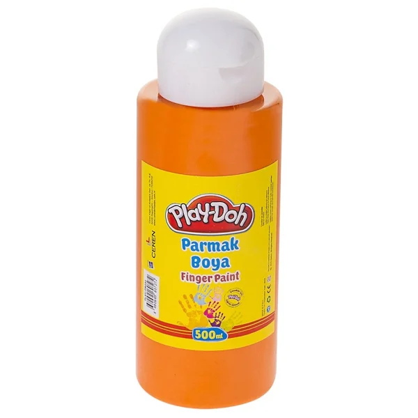 Play-Doh 500 Ml Parmak Boyası Mor - Görsel 5