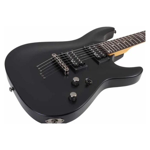 Schecter Sgr C-1 Midnight Satin Black Elektro Gitar - Görsel 2